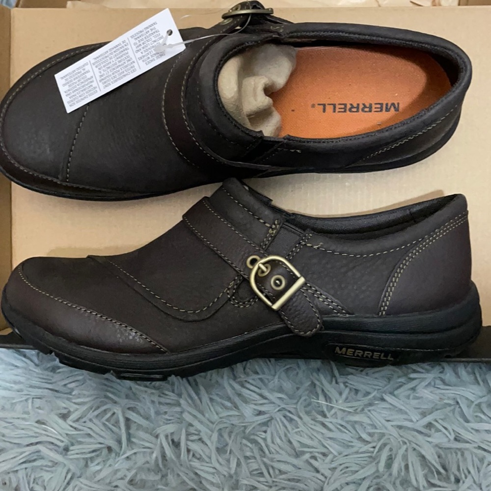 Merrell Dassie Stitch Buckle, espresso. New in box